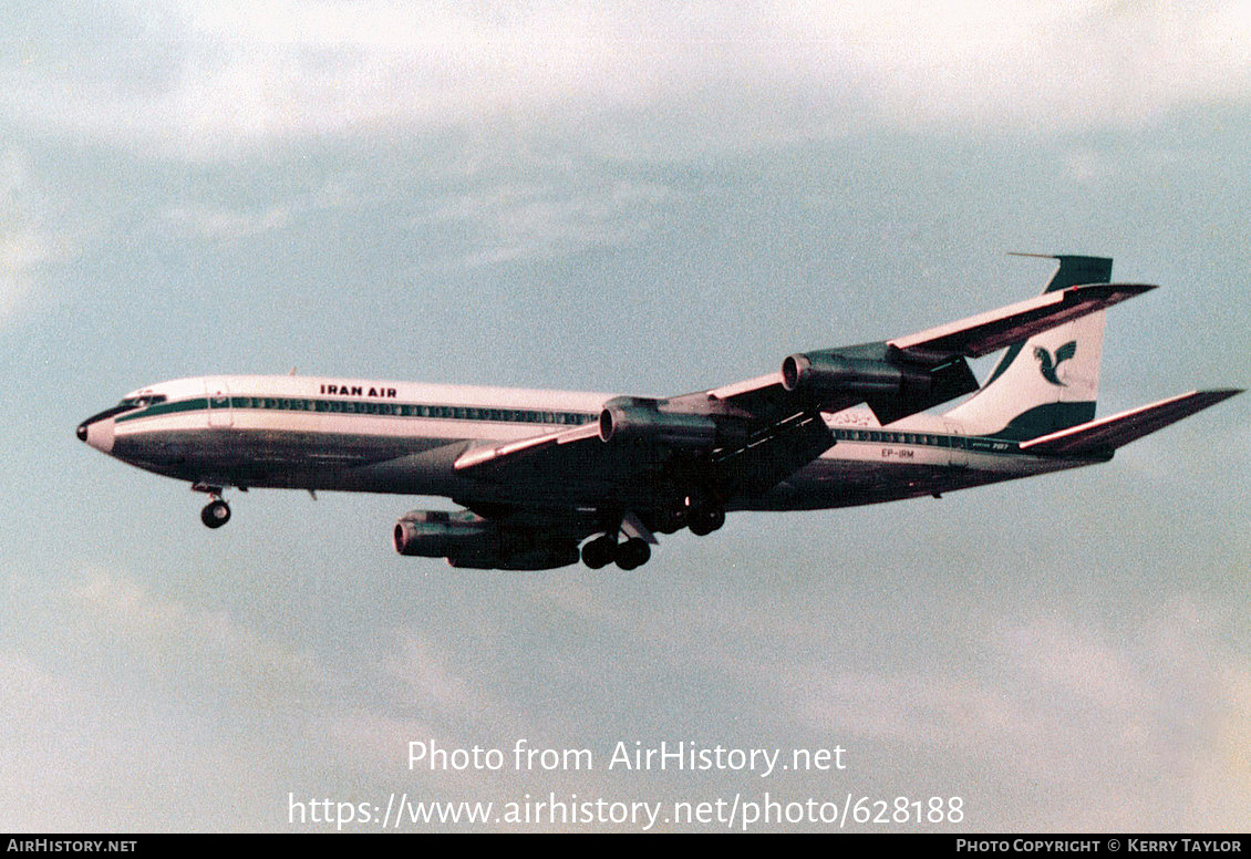 Aircraft Photo of EP-IRM | Boeing 707-386C | Iran Air | AirHistory.net #628188