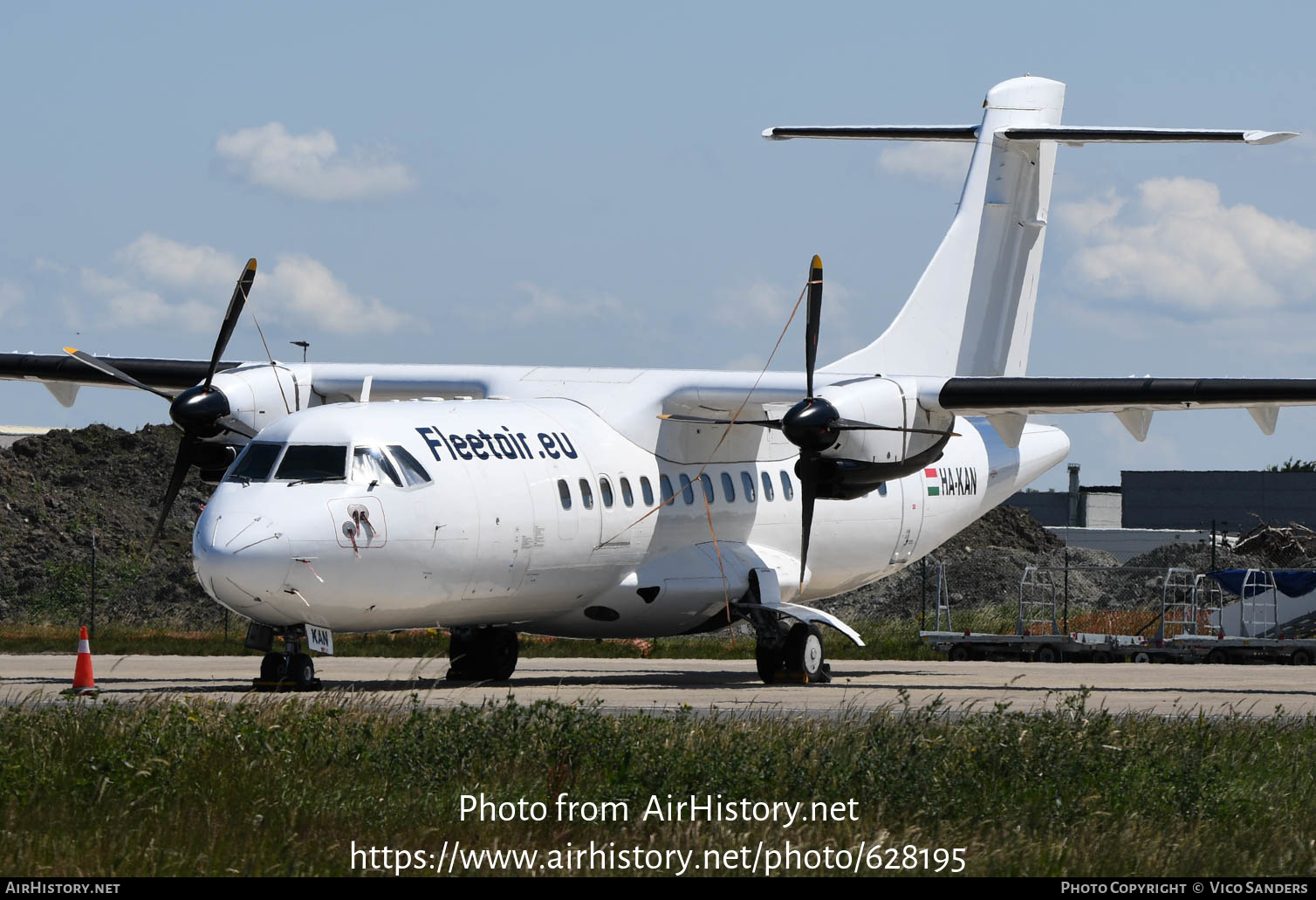 Aircraft Photo of HA-KAN | ATR ATR-42-320F | Fleet Air | AirHistory.net #628195