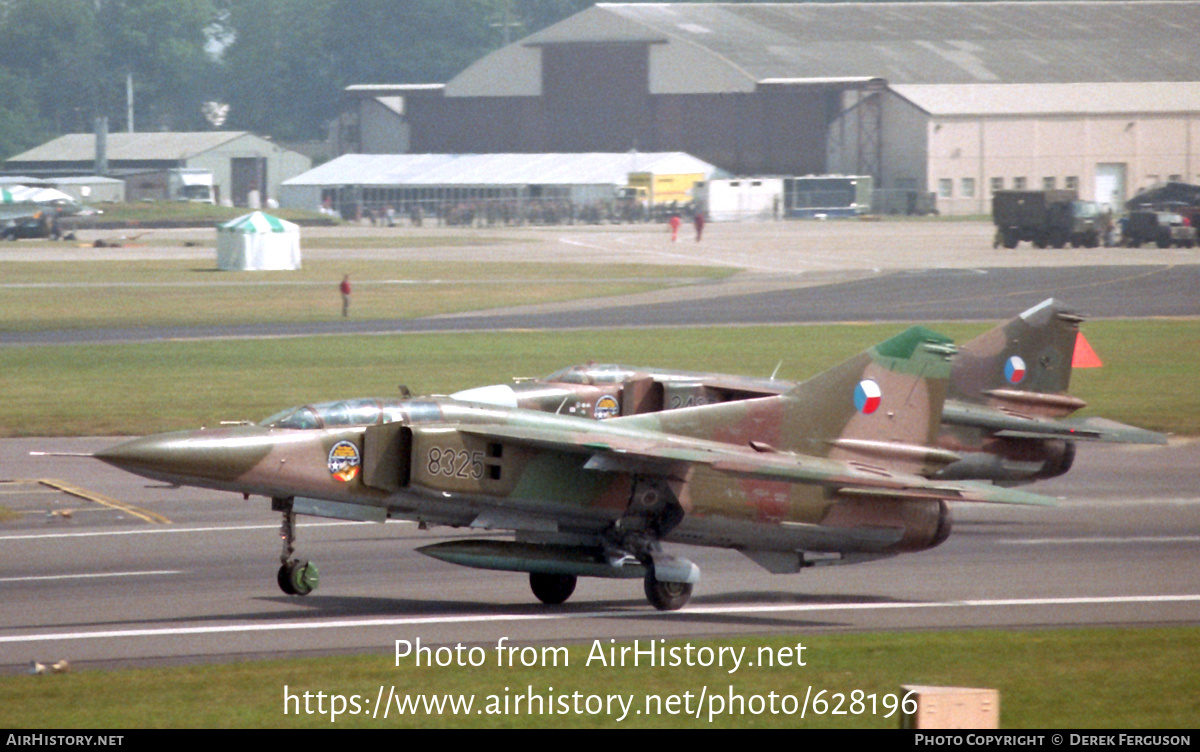 Aircraft Photo of 8325 | Mikoyan-Gurevich MiG-23UB | Czechia - Air Force | AirHistory.net #628196