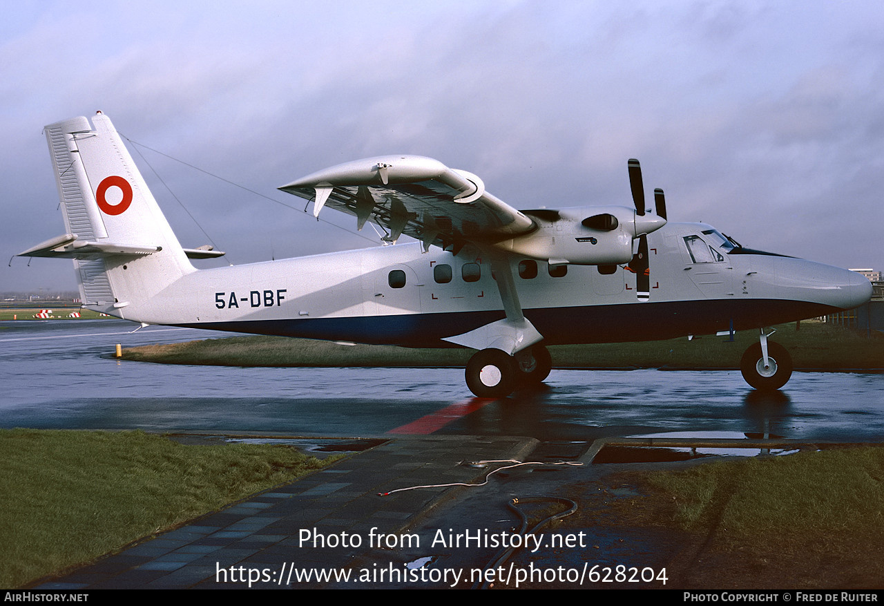 Aircraft Photo of 5A-DBF | De Havilland Canada DHC-6-300 Twin Otter | Mobil Oil Company of Libya | AirHistory.net #628204