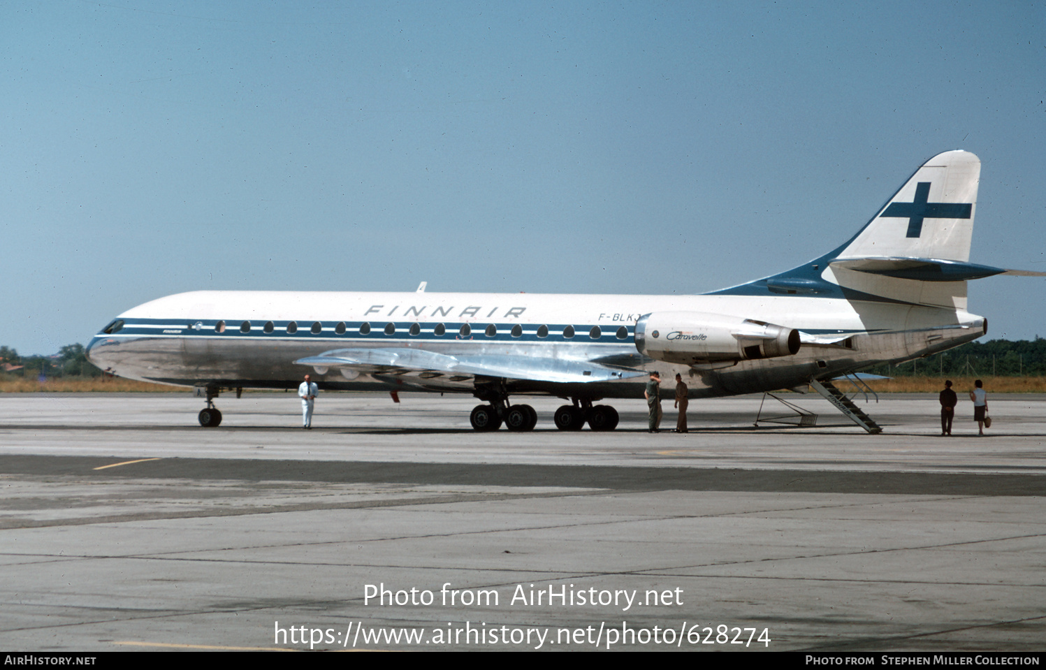 Aircraft Photo of F-BLKJ | Sud SE-210 Caravelle 10B3 Super B | Finnair | AirHistory.net #628274