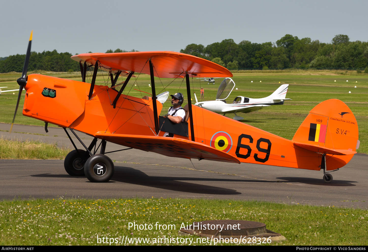 Aircraft Photo of 62BES / V69 | Ultralight Concept SV4-RS | Belgium - Air Force | AirHistory.net #628326