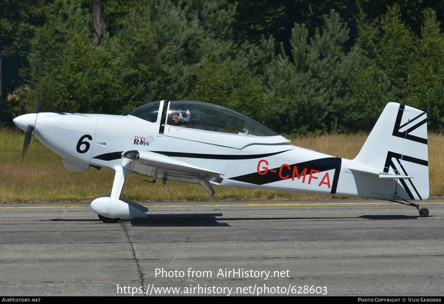 Aircraft Photo of G-CMFA | Van's RV-8 | Team Raven | AirHistory.net #628603