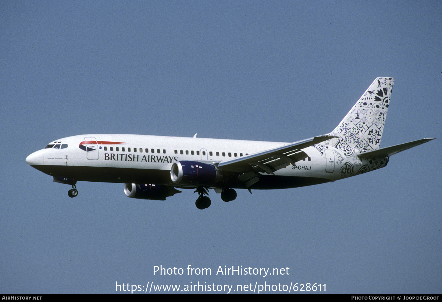 Aircraft Photo of G-OHAJ | Boeing 737-36Q | British Airways | AirHistory.net #628611