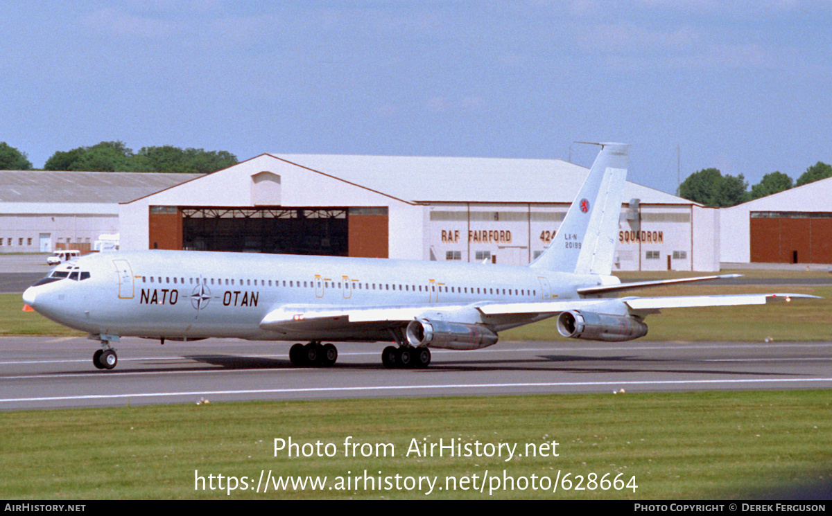 Aircraft Photo of LX-N20199 | Boeing CT-49A (707TCA / 707-300) | Luxembourg - NATO | AirHistory.net #628664