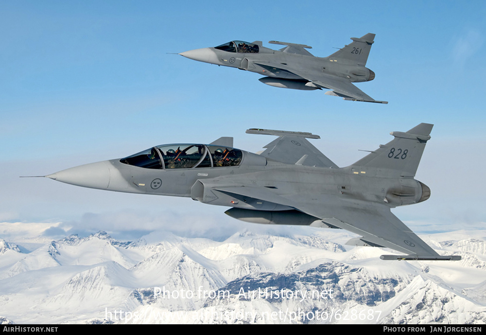 Aircraft Photo of 39828 | Saab JAS 39D Gripen | Sweden - Air Force | AirHistory.net #628687