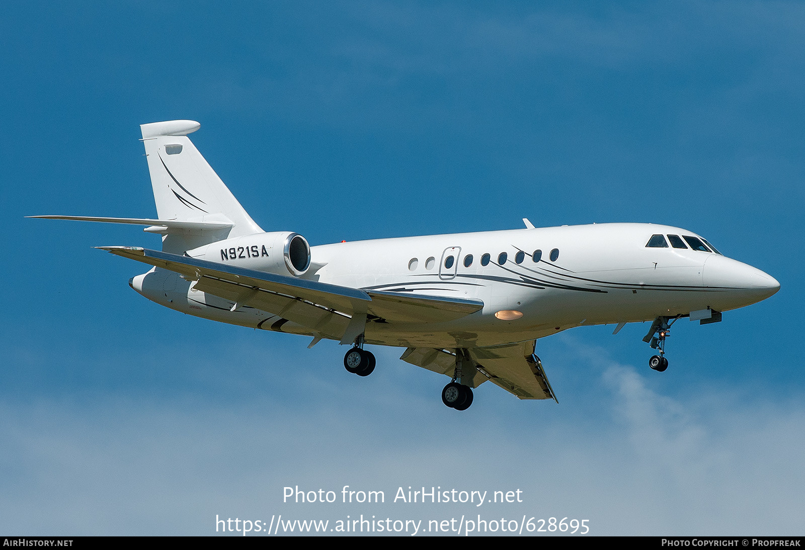 Aircraft Photo of N921SA | Dassault Falcon 2000 | AirHistory.net #628695