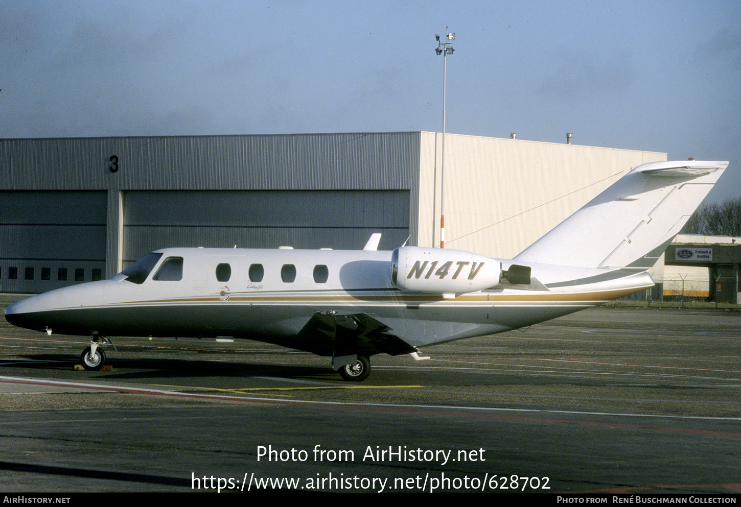 Aircraft Photo of N14TV | Cessna 525 CitationJet CJ1 | AirHistory.net #628702