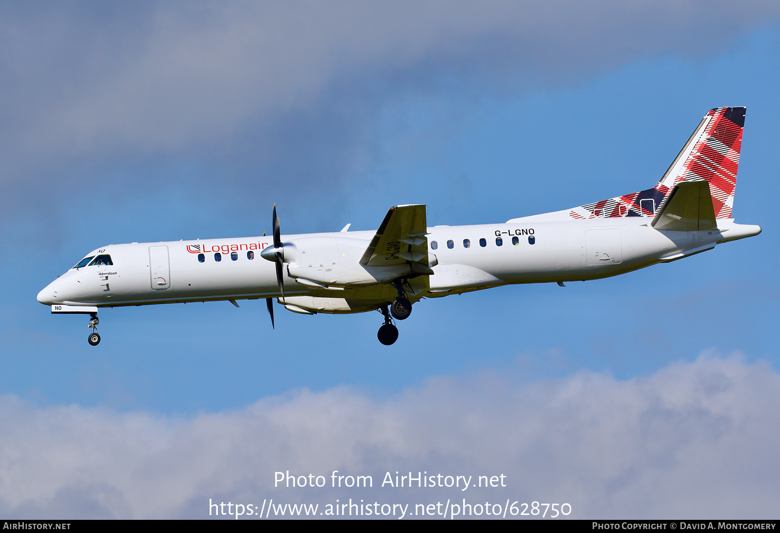 Aircraft Photo of G-LGNO | Saab 2000 | Loganair | AirHistory.net #628750