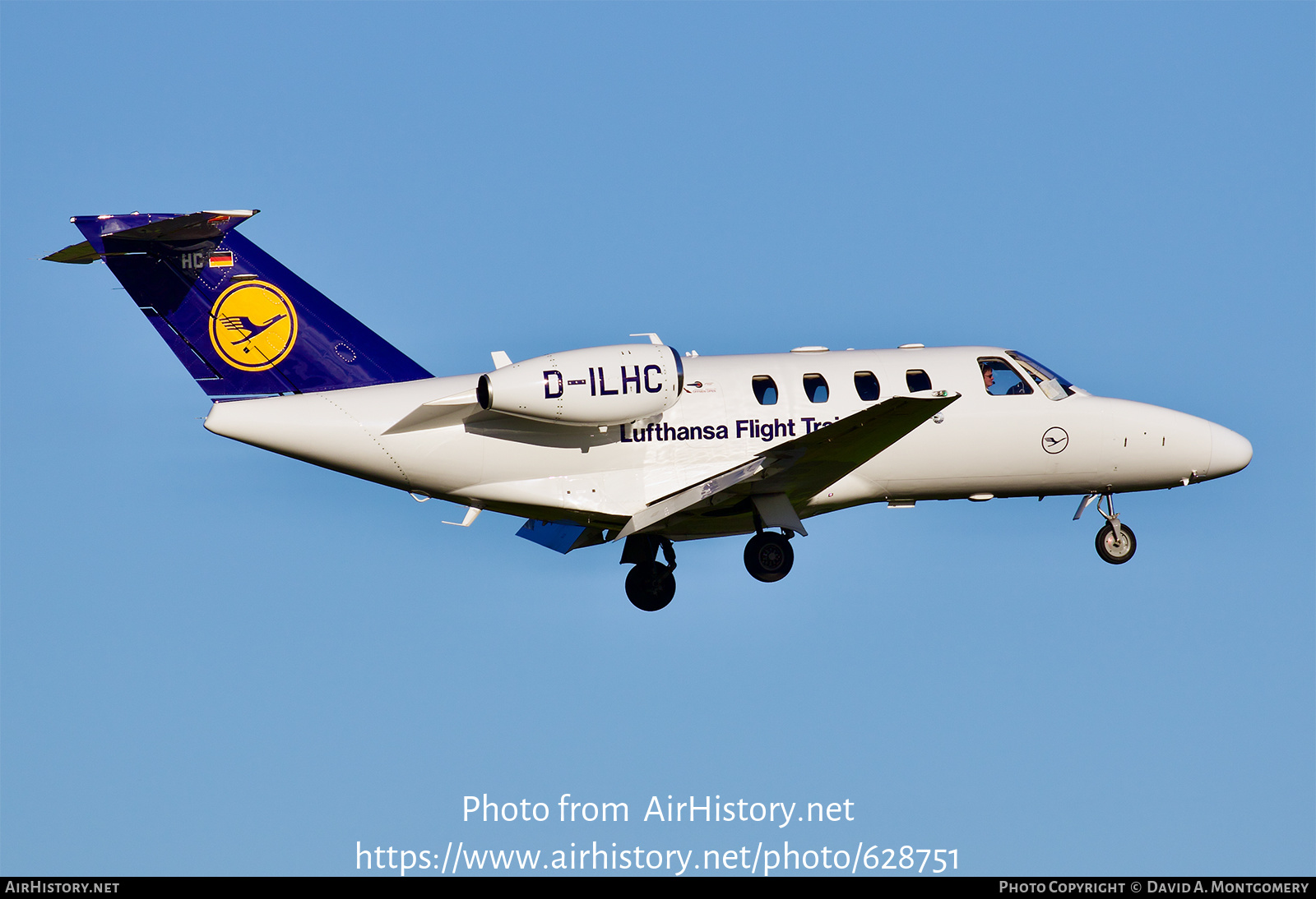 Aircraft Photo of D-ILHC | Cessna 525 CitationJet CJ1+ | Lufthansa Flight Training | AirHistory.net #628751