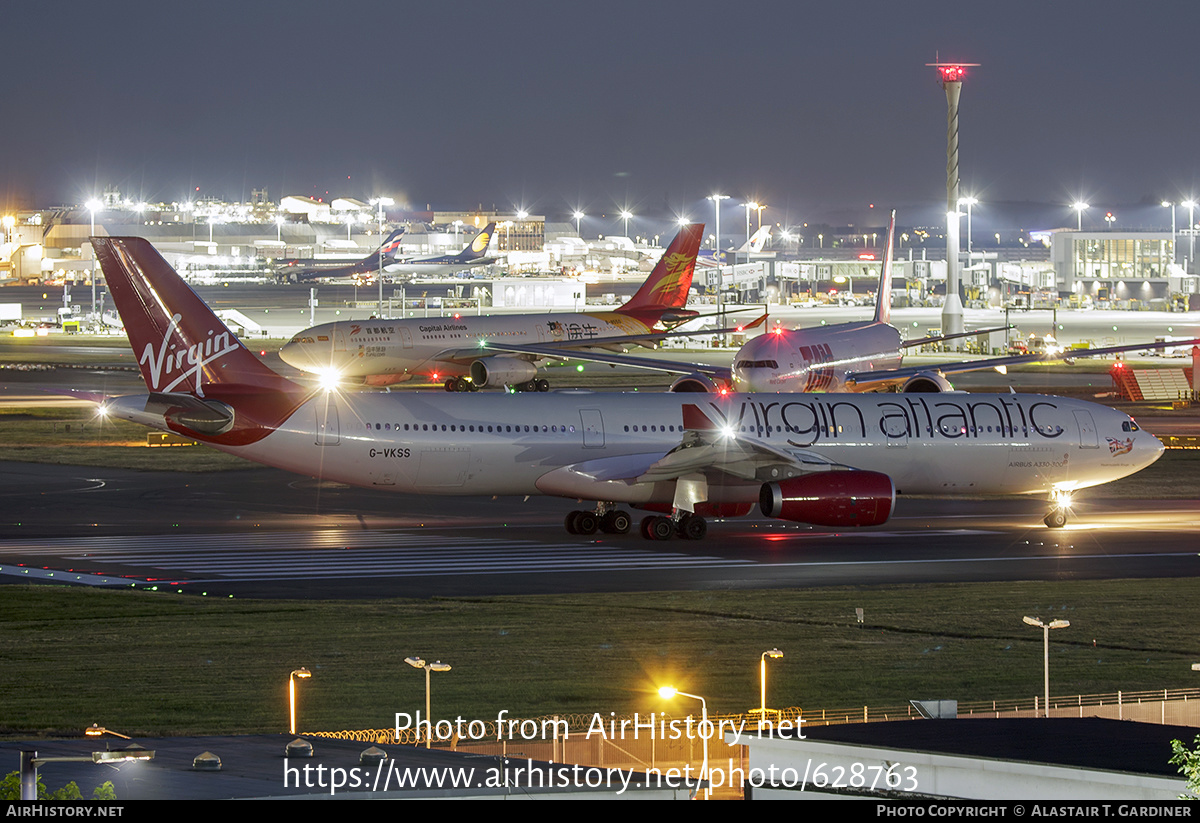 Aircraft Photo of G-VKSS | Airbus A330-343 | Virgin Atlantic Airways | AirHistory.net #628763