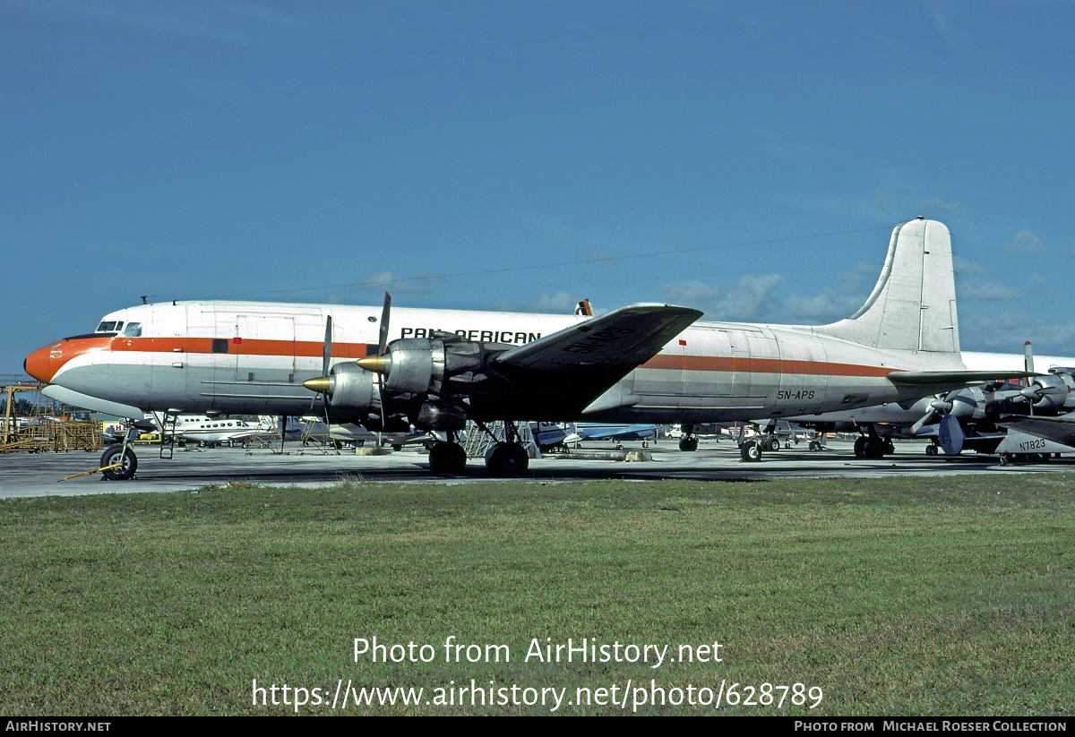 Aircraft Photo of 5N-APS | Douglas DC-6B(F) | Pan African Airlines | AirHistory.net #628789