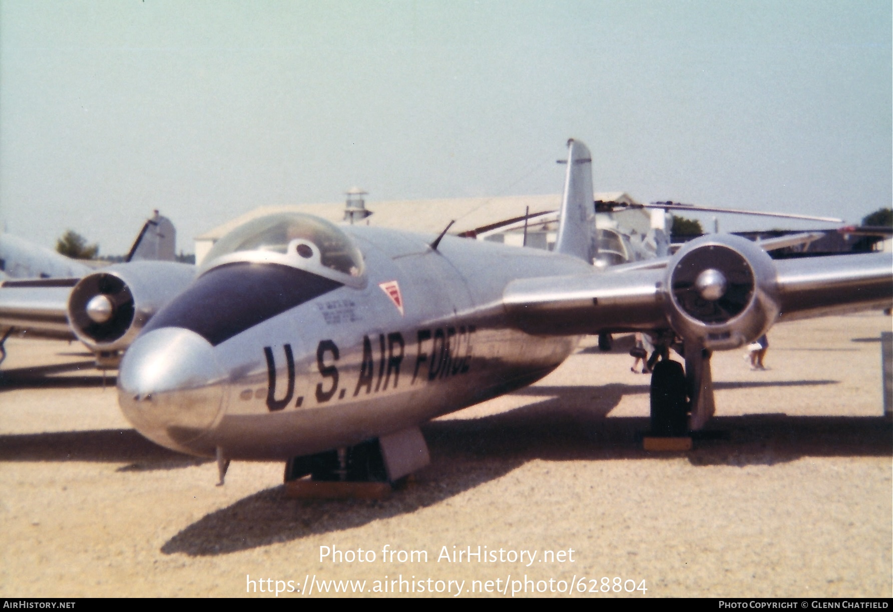 Aircraft Photo of 52-1492 / 21492 | Martin RB-57A Canberra | USA - Air Force | AirHistory.net #628804