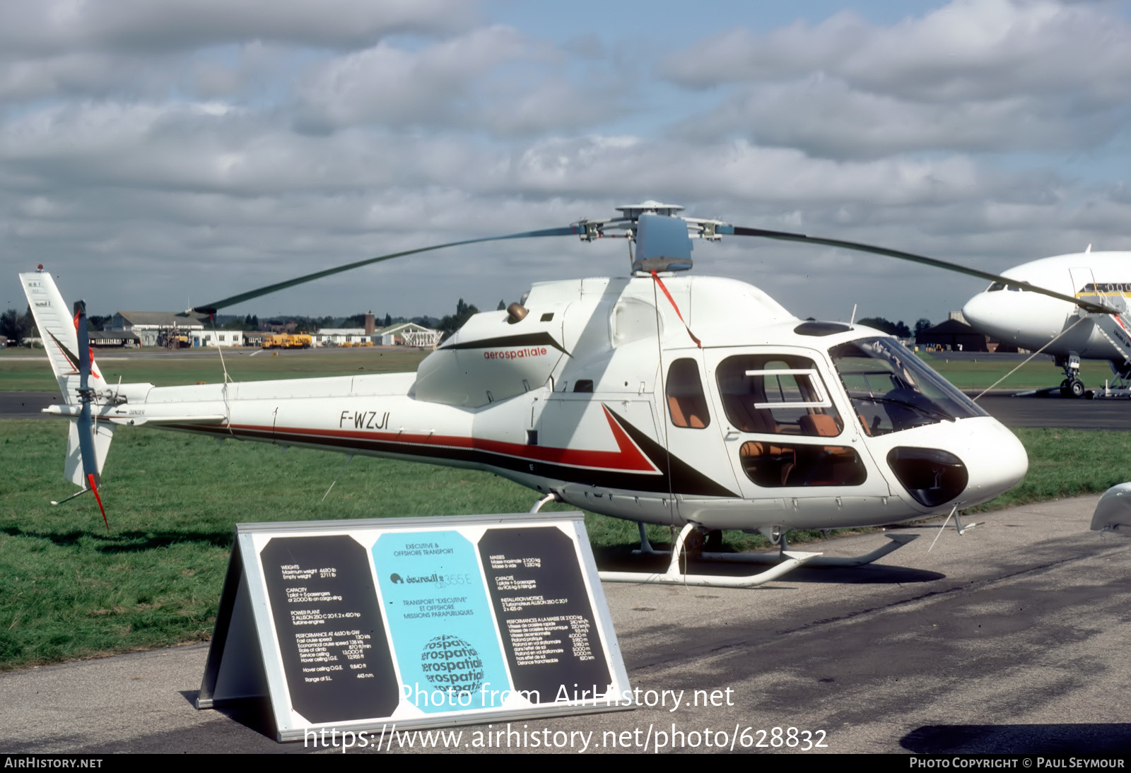 Aircraft Photo of F-WZJI | Aerospatiale AS-355E Ecureuil 2 | AirHistory.net #628832