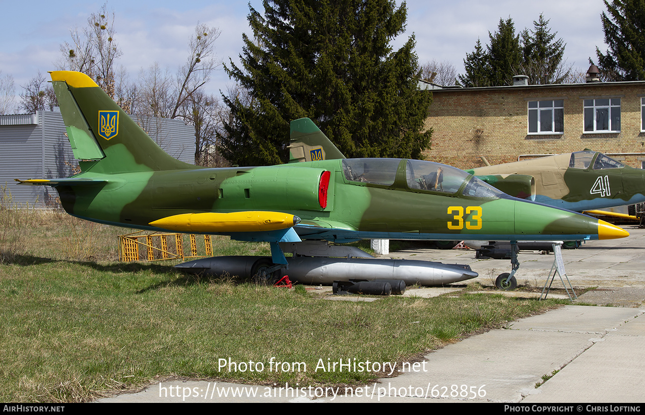 Aircraft Photo of 33 yellow | Aero L-39 Albatros | Ukraine - Air Force | AirHistory.net #628856