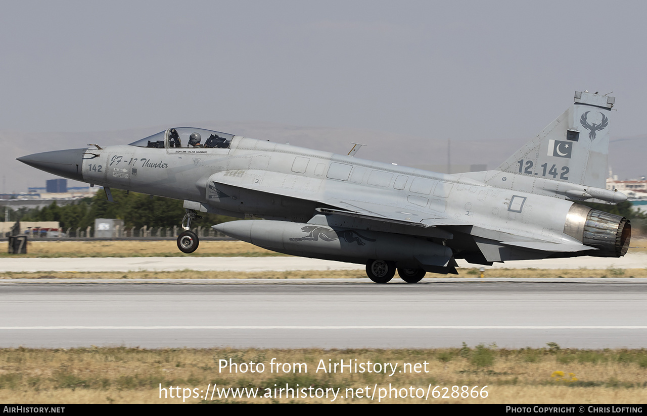 Aircraft Photo of 12-142 | Chengdu-Pakistan JF-17A Thunder | Pakistan - Air Force | AirHistory.net #628866