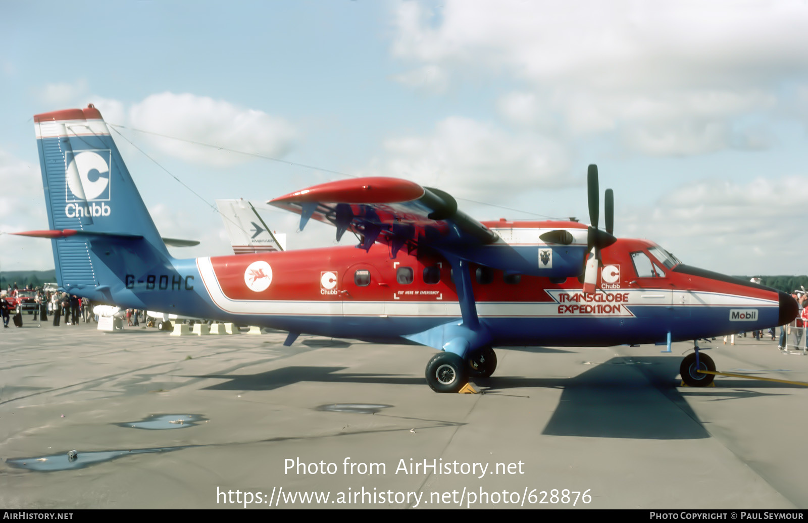 Aircraft Photo of G-BDHC | De Havilland Canada DHC-6-310 Twin Otter | Chubb | AirHistory.net #628876