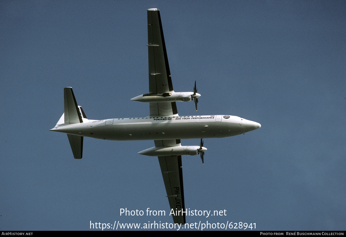 Aircraft Photo of PH-JXC | Fokker 50 | Fokker | AirHistory.net #628941