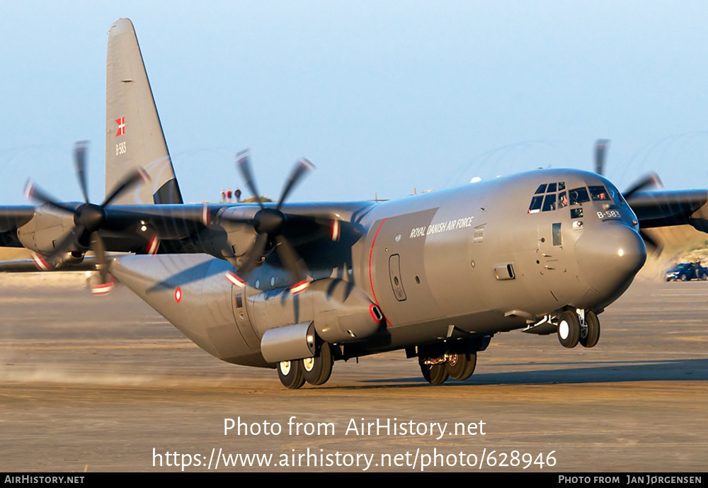 Aircraft Photo of B-583 | Lockheed Martin C-130J-30 Hercules | Denmark - Air Force | AirHistory.net #628946