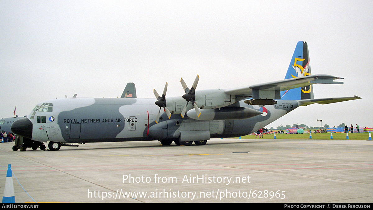 Aircraft Photo of G-275 | Lockheed C-130H-30 Hercules (L-382) | Netherlands - Air Force | AirHistory.net #628965