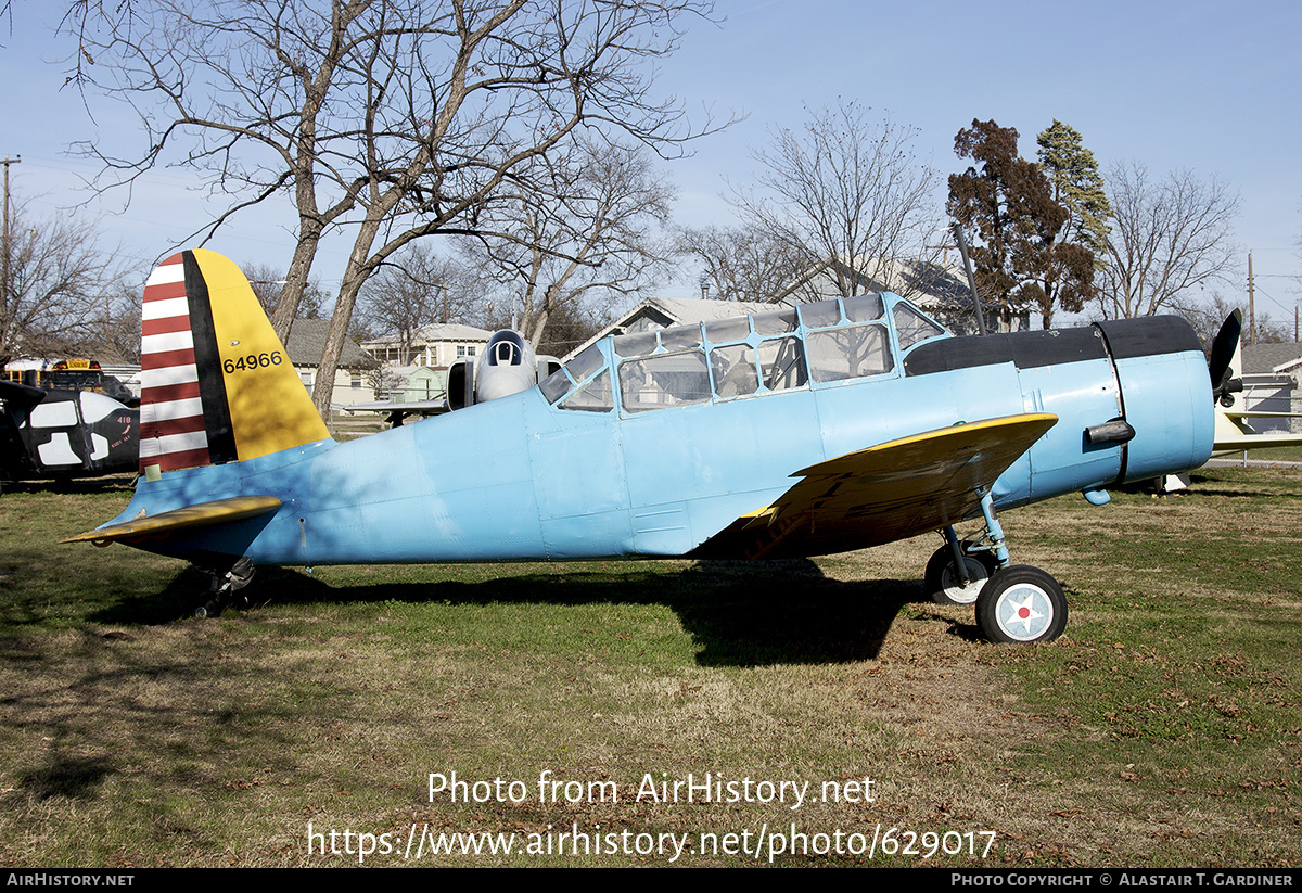 Aircraft Photo of 64966 | Vultee SNV-1 Valiant (BT-13A) | USA - Navy | AirHistory.net #629017