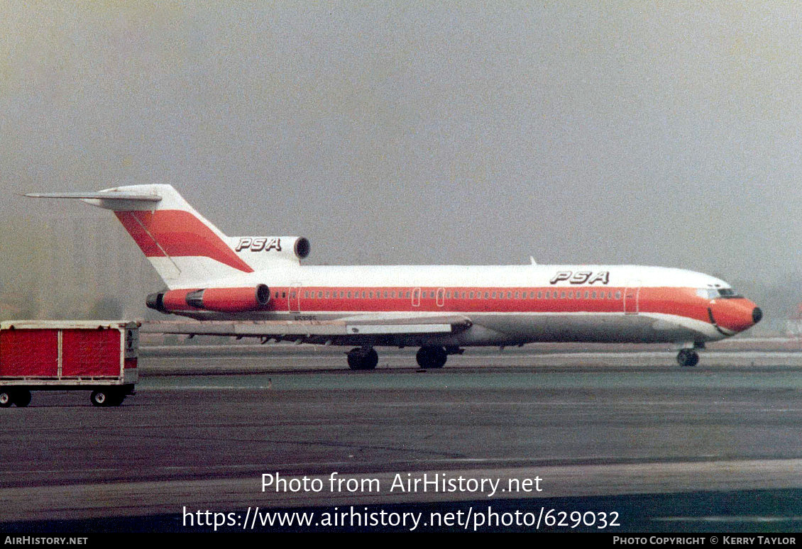 Aircraft Photo of N532PS | Boeing 727-214 | PSA - Pacific Southwest Airlines | AirHistory.net #629032