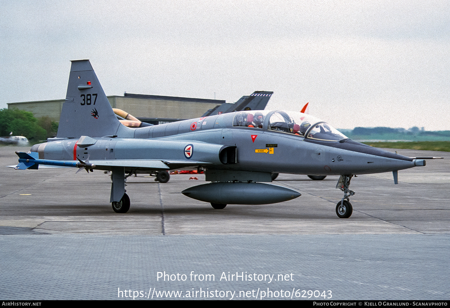 Aircraft Photo of 387 | Northrop F-5B Freedom Fighter | Norway - Air Force | AirHistory.net #629043