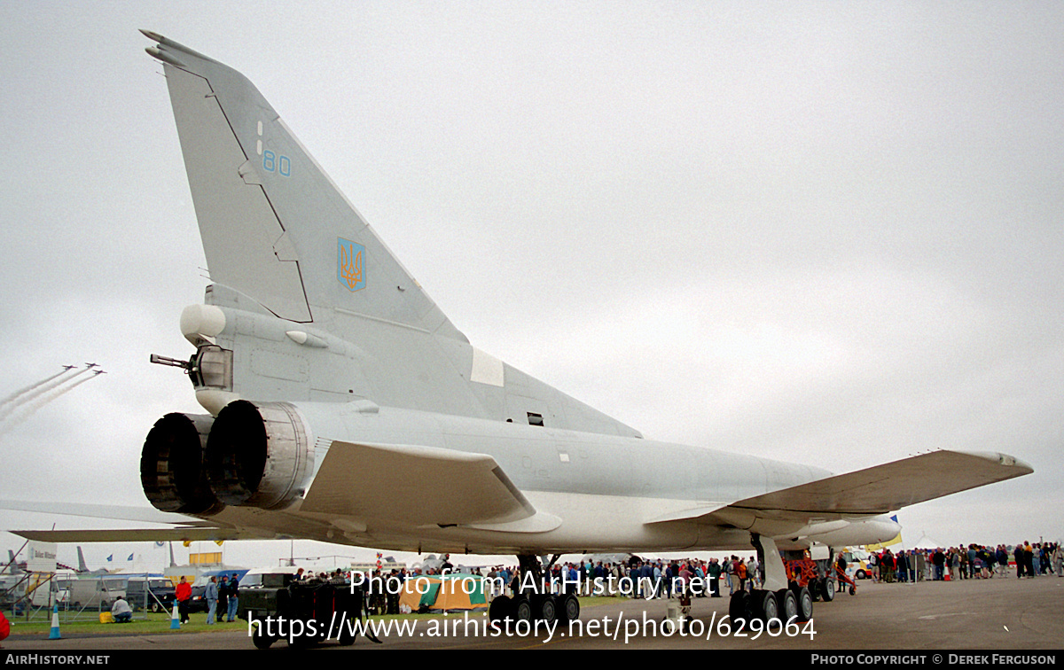 Aircraft Photo of 80 blue | Tupolev Tu-22M-3 | Ukraine - Air Force | AirHistory.net #629064