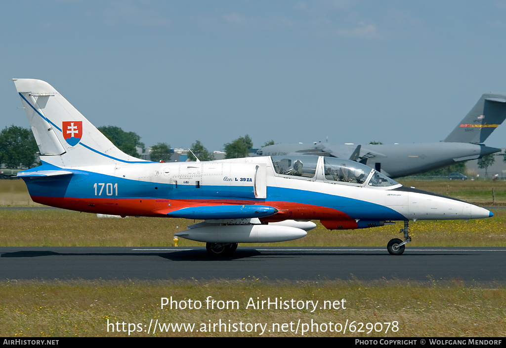 Aircraft Photo of 1701 | Aero L-39ZA Albatros | Slovakia - Air Force | AirHistory.net #629078