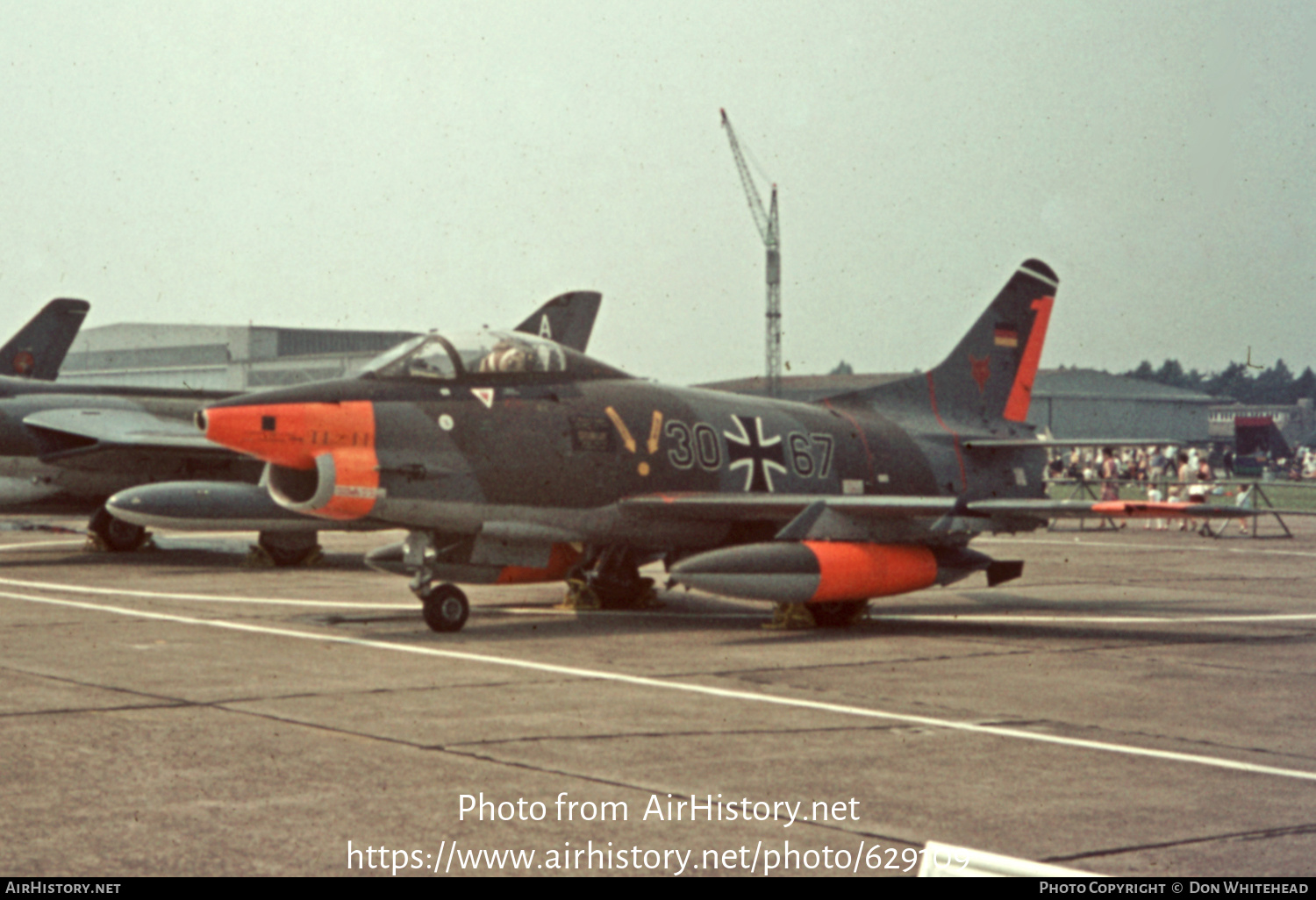 Aircraft Photo of 3067 | Fiat G-91R/3 | Germany - Air Force | AirHistory.net #629109