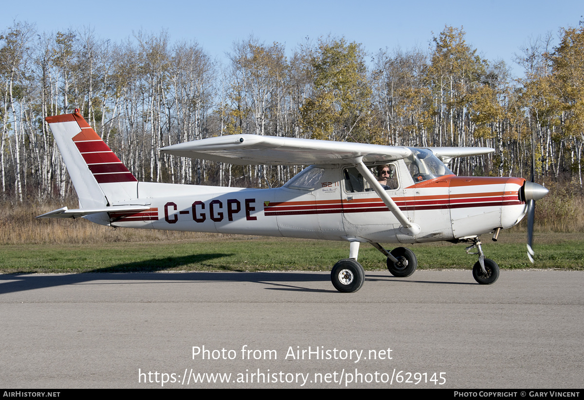 Aircraft Photo of C-GGPE | Cessna 152 II | Harv's Air | AirHistory.net #629145