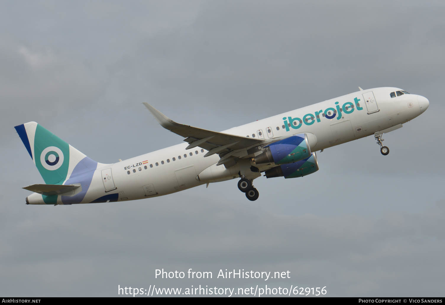 Aircraft Photo of EC-LZD | Airbus A320-214 | Iberojet | AirHistory.net #629156