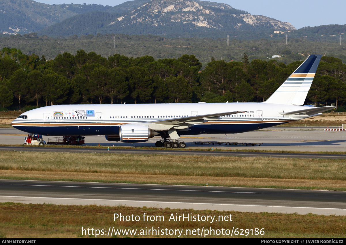 Aircraft Photo of EC-MUA | Boeing 777-212/ER | Privilege Style | AirHistory.net #629186