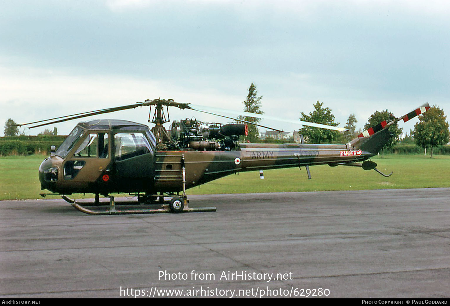 Aircraft Photo of XT637 | Westland Scout AH1 (P-531-2) | UK - Army | AirHistory.net #629280