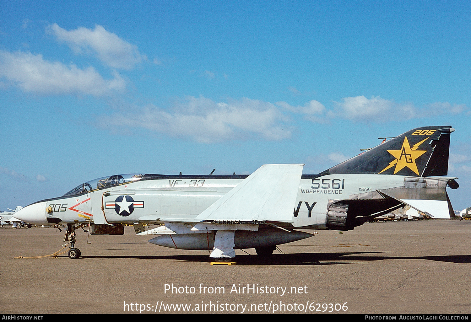 Aircraft Photo of 155561 | McDonnell Douglas F-4J Phantom II | USA - Navy | AirHistory.net #629306