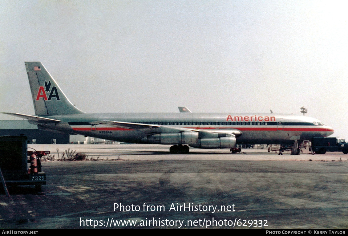 Aircraft Photo Of N7586A | Boeing 707-123B | American Airlines ...