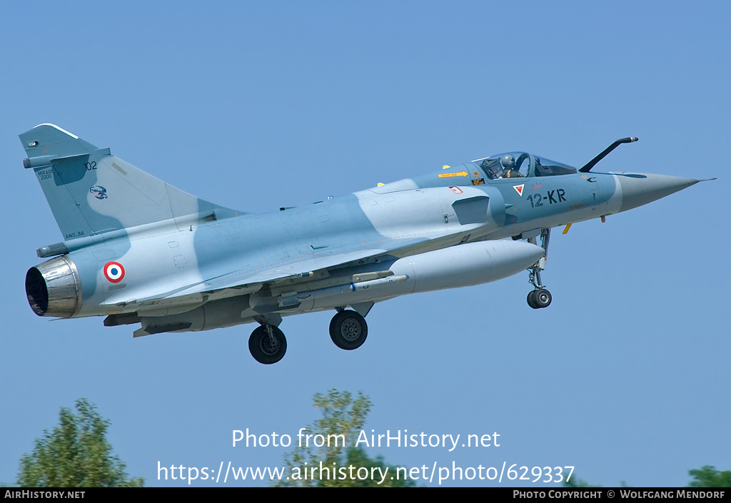 Aircraft Photo of 102 | Dassault Mirage 2000C | France - Air Force | AirHistory.net #629337