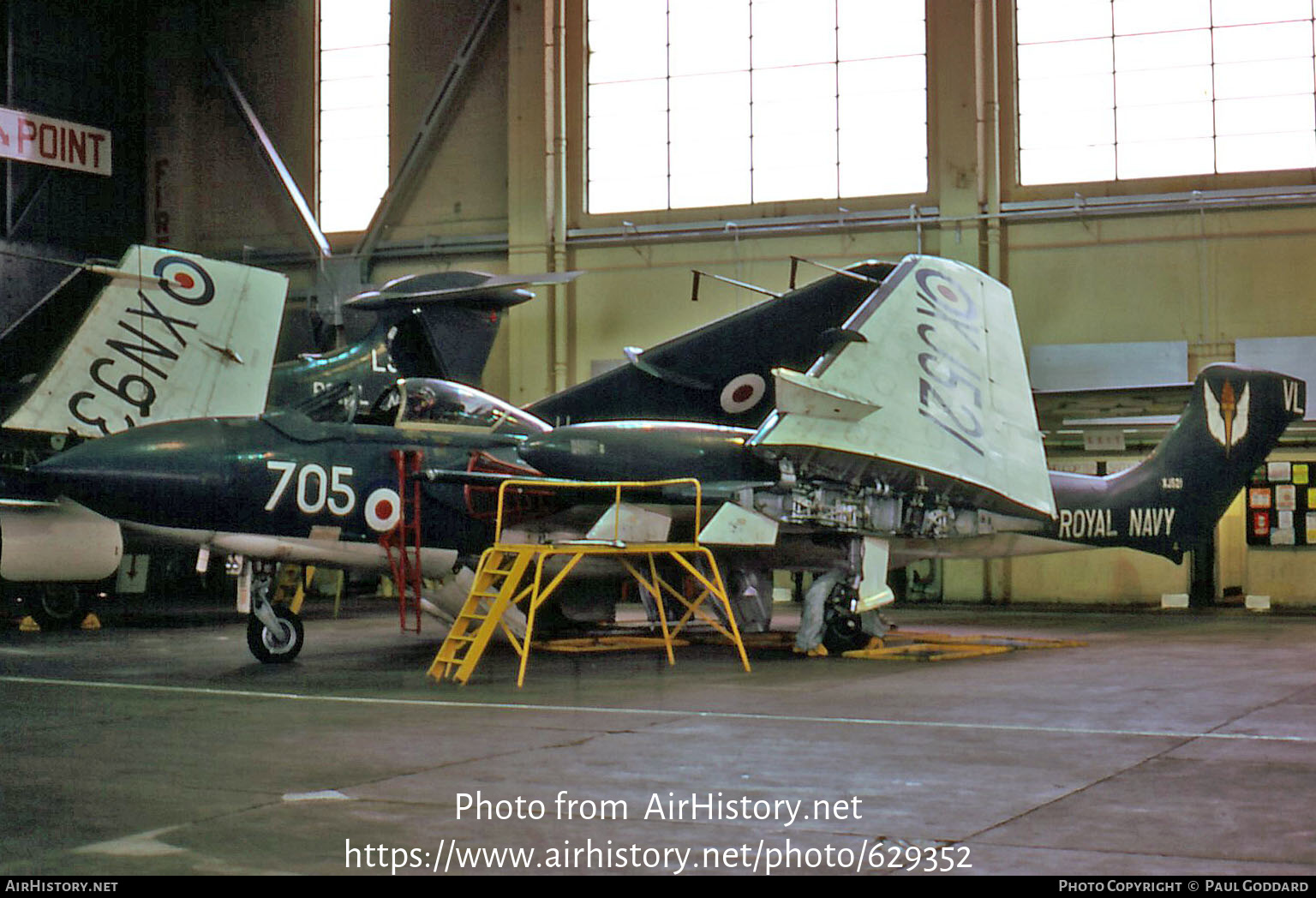 Aircraft Photo of XJ521 | De Havilland D.H. 110 Sea Vixen FAW1 | UK - Navy | AirHistory.net #629352