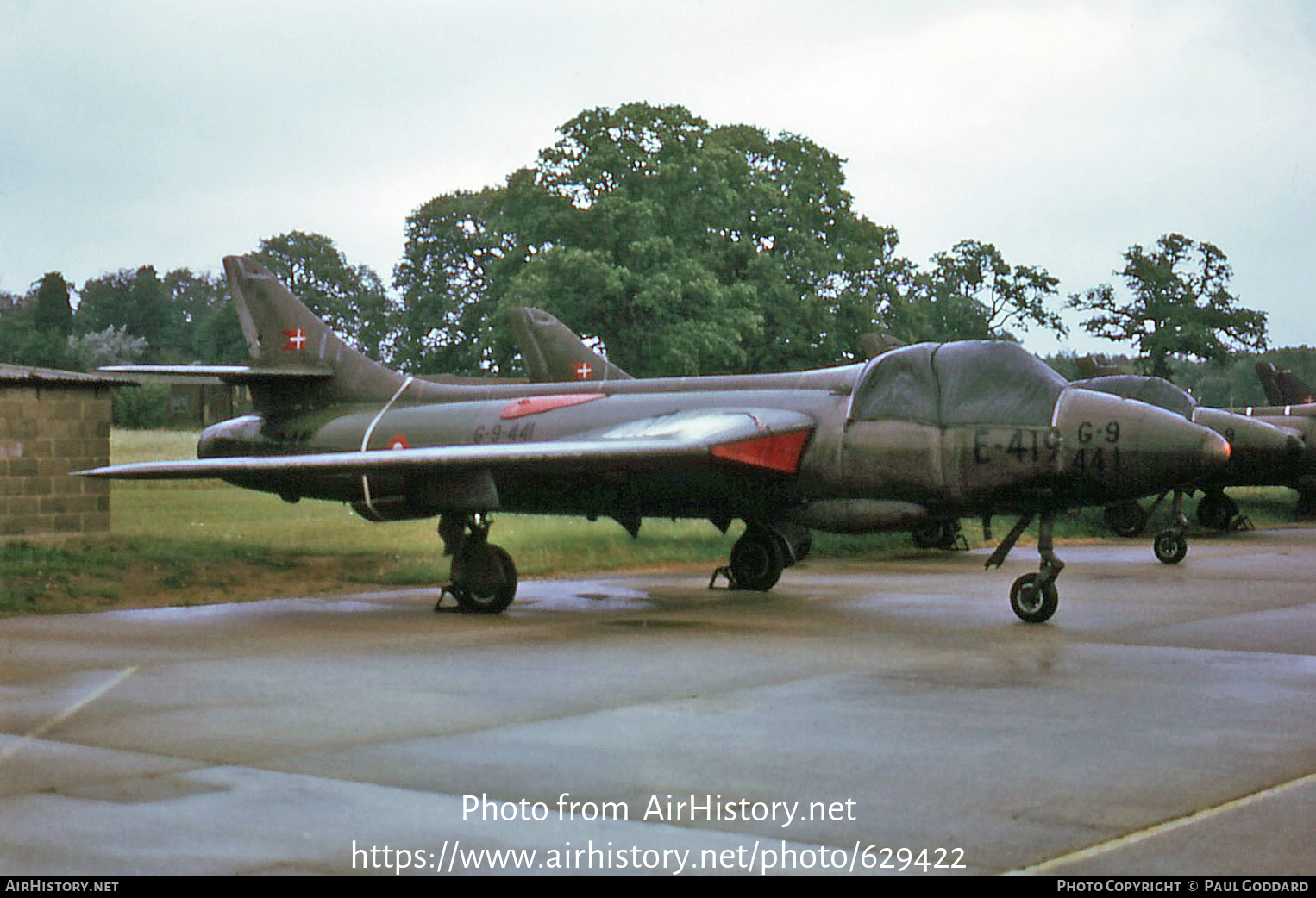 Aircraft Photo of E-419 / G-9-441 | Hawker Hunter F51 | Denmark - Air Force | AirHistory.net #629422