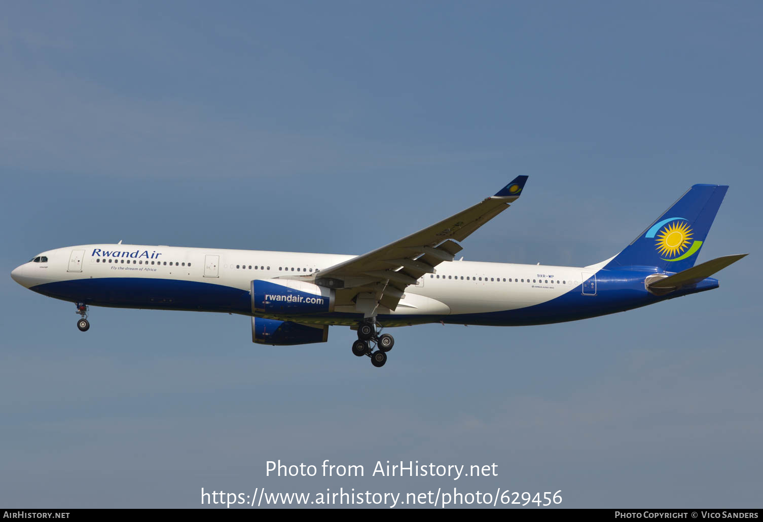 Aircraft Photo of 9XR-WP | Airbus A330-343 | RwandAir | AirHistory.net #629456