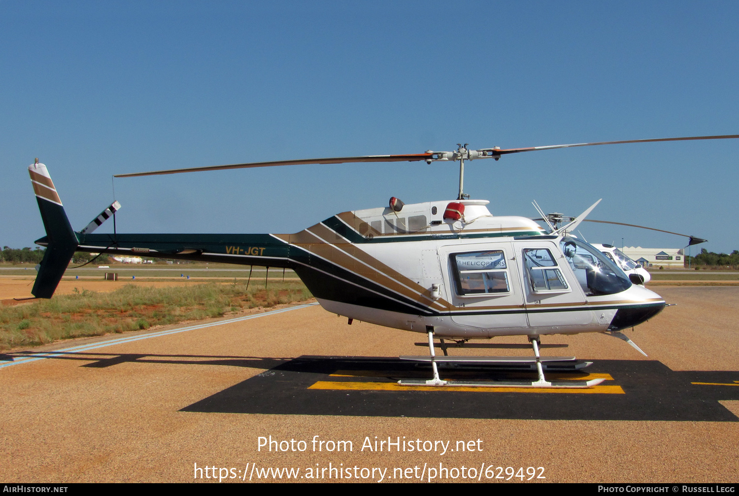 Aircraft Photo of VH-JGT | Bell 206B-2 JetRanger II | AirHistory.net #629492