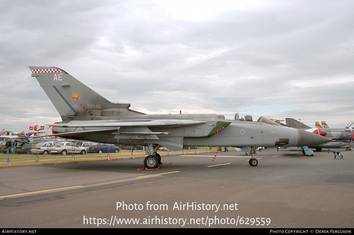 Aircraft Photo of ZE340 | Panavia Tornado F3 | UK - Air Force | AirHistory.net #629559