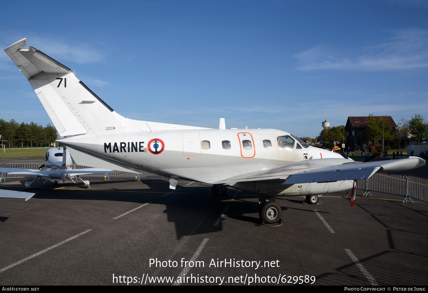 Aircraft Photo of 71 | Embraer EMB-121AN Xingu | France - Navy | AirHistory.net #629589