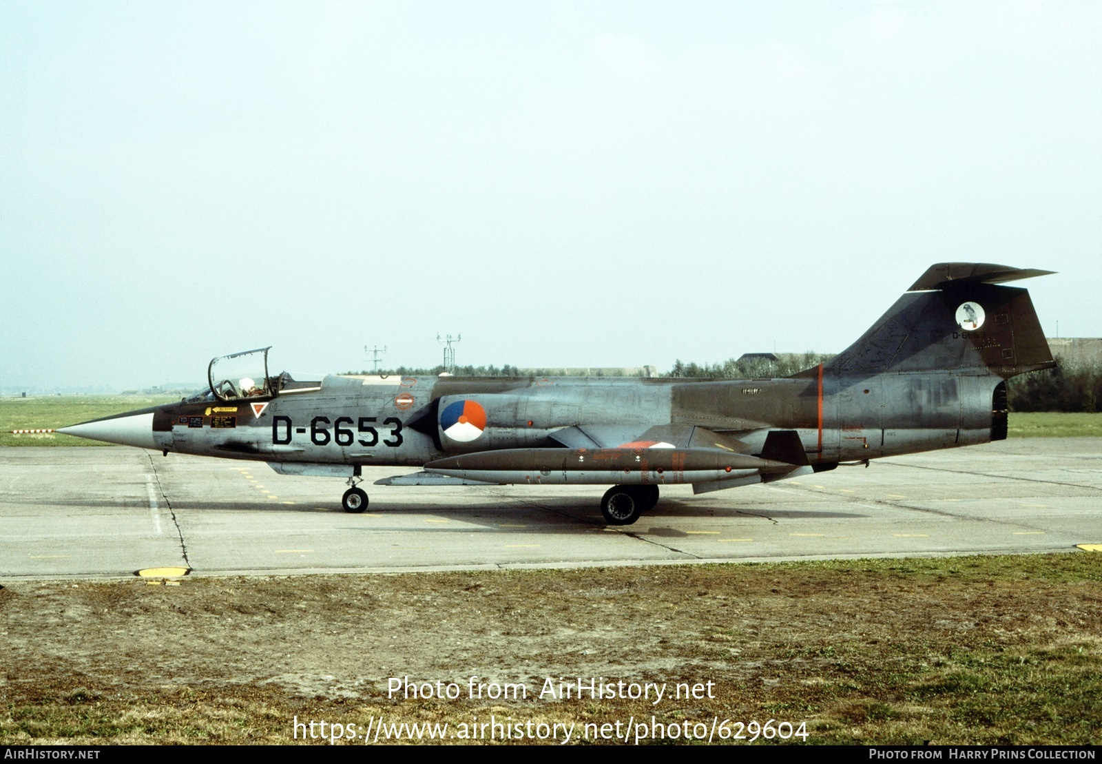 Aircraft Photo of D-6653 | Lockheed F-104G Starfighter | Netherlands - Air Force | AirHistory.net #629604