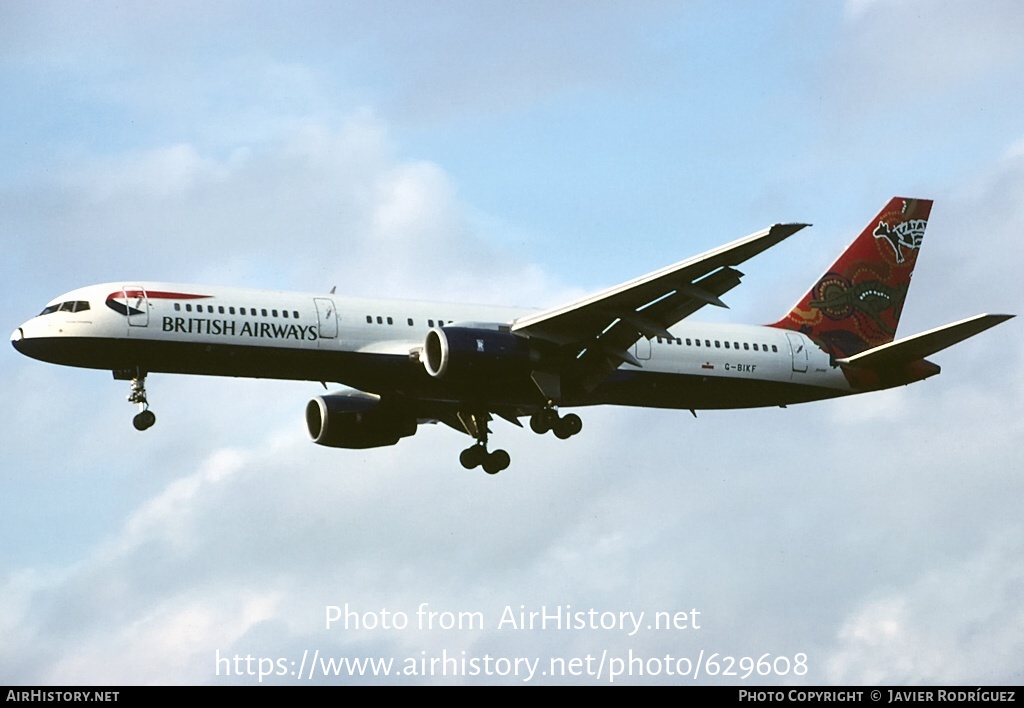 Aircraft Photo of G-BIKF | Boeing 757-236 | British Airways | AirHistory.net #629608