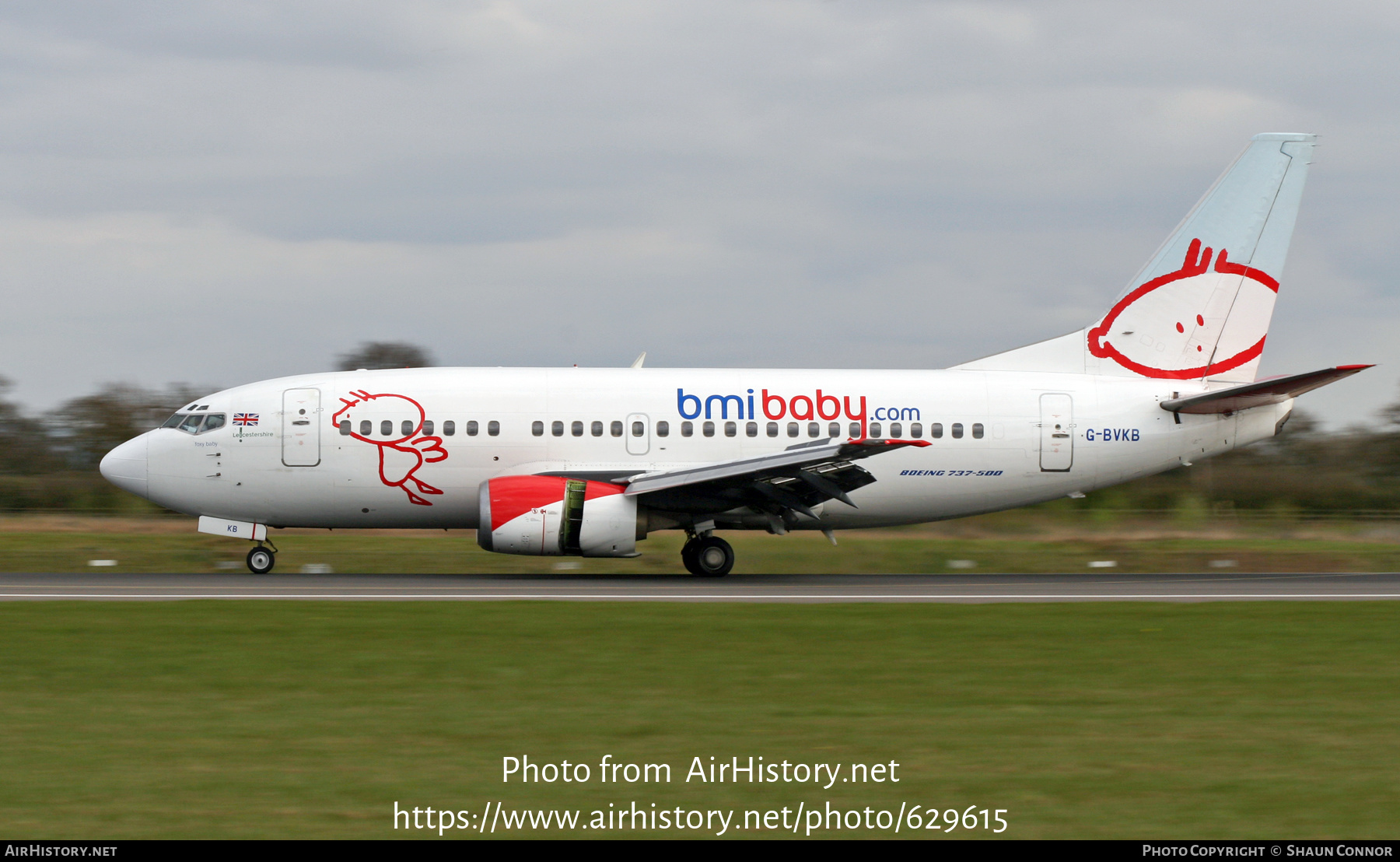 Aircraft Photo of G-BVKB | Boeing 737-59D | Bmibaby | AirHistory.net #629615