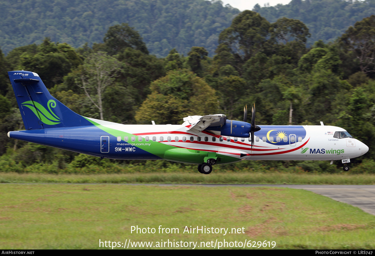 Aircraft Photo of 9M-MWC | ATR ATR-72-500 (ATR-72-212A) | MASWings | AirHistory.net #629619