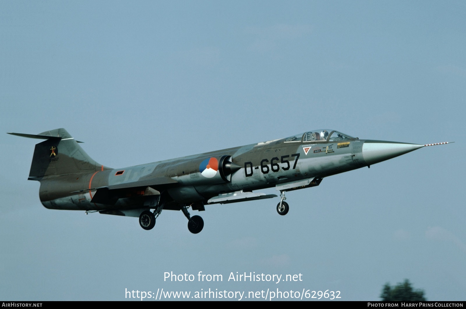 Aircraft Photo of D-6657 | Lockheed F-104G Starfighter | Netherlands - Air Force | AirHistory.net #629632