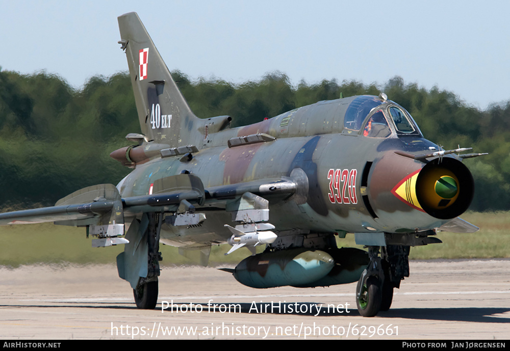 Aircraft Photo of 3920 | Sukhoi Su-22M4 | Poland - Air Force | AirHistory.net #629661