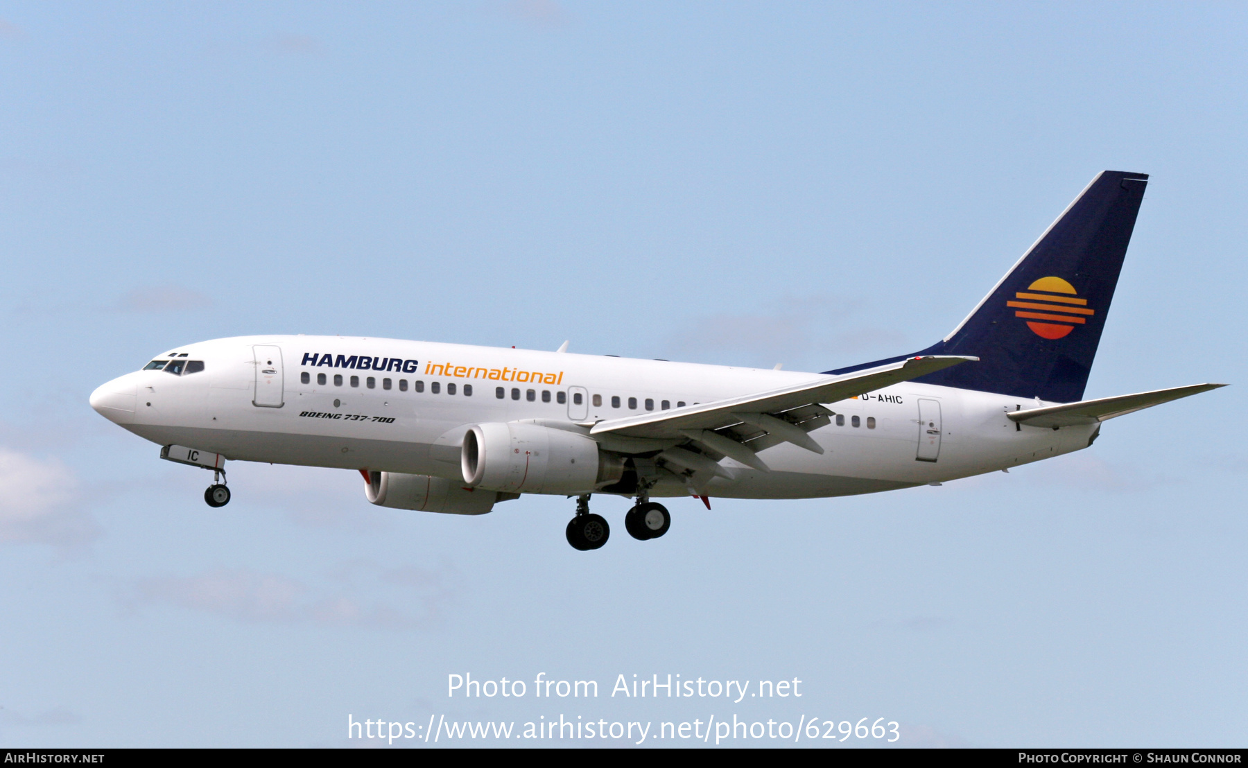 Aircraft Photo of D-AHIC | Boeing 737-7BK | Hamburg International | AirHistory.net #629663